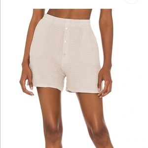 Donni Waffle Henley Short